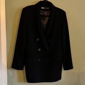 Zara Women's Elegant L Black Blazer